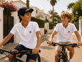 BYRON Signature Polo - WHITE KIDS