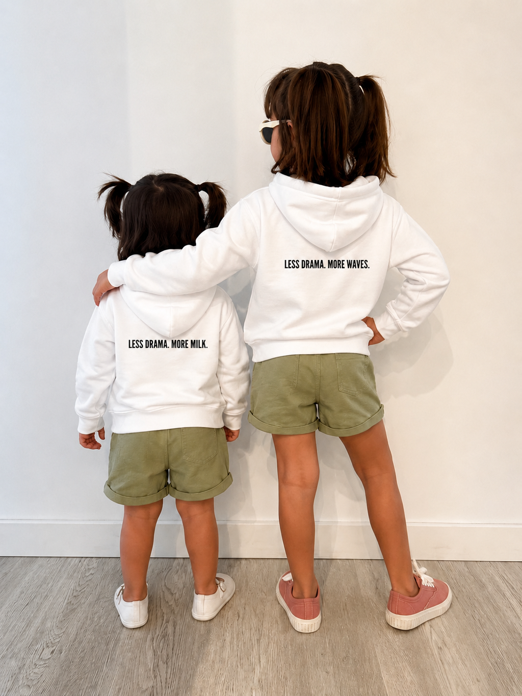 Sudadera Kids – LESS DRAMA. MORE MILK