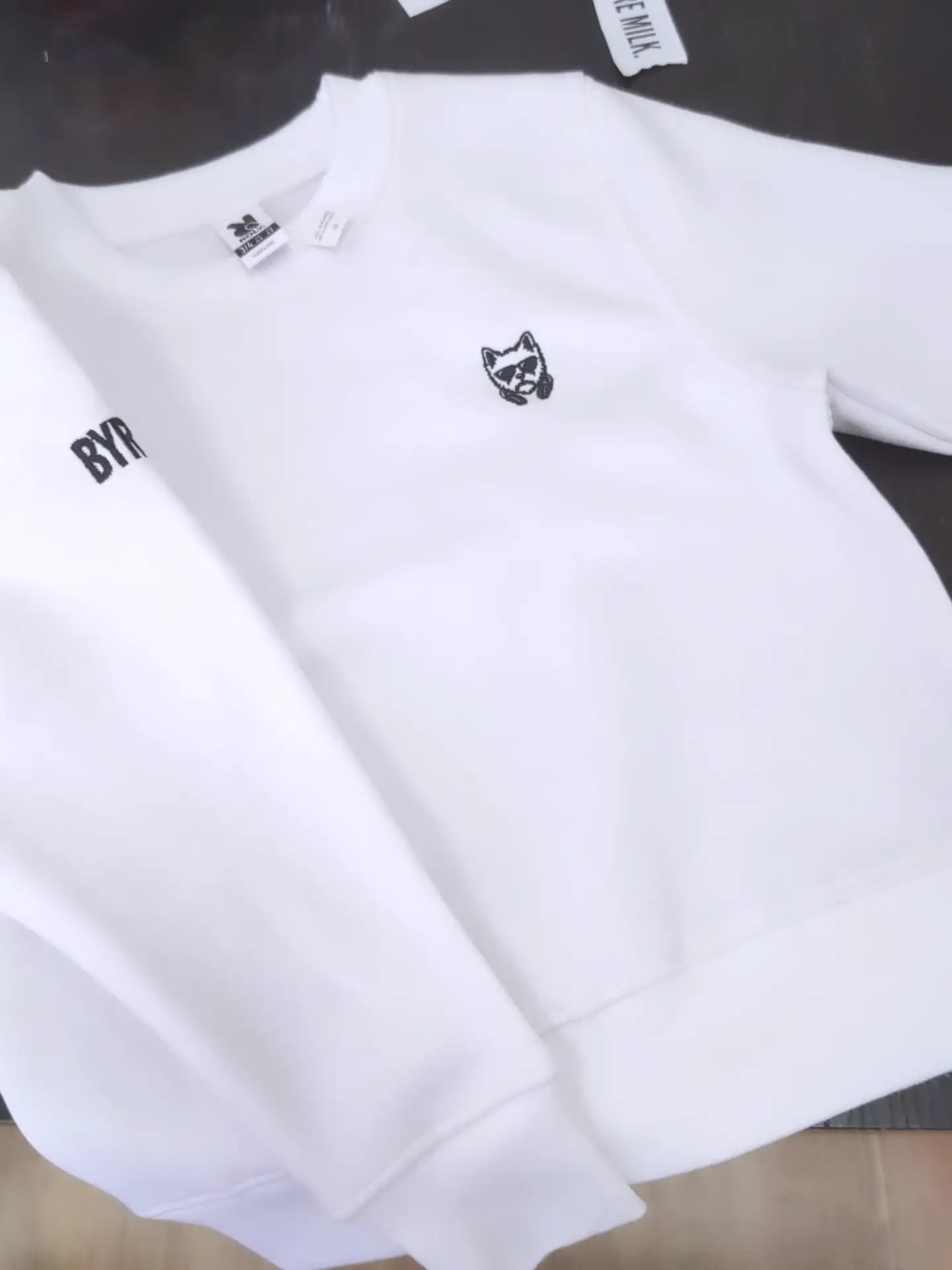 Sudadera Kids – LESS DRAMA. MORE MILK