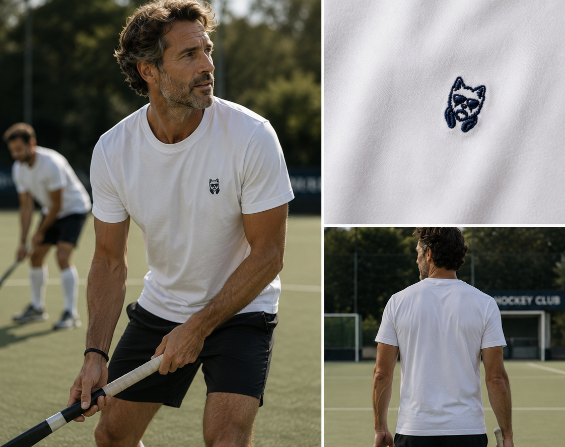 Camiseta Clásica Blanca – ENJOY THE RIDE.